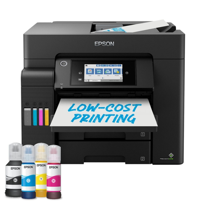Epson EcoTank ET-5805 A4-tulostus, skannaus, kopiointi ja faksaus ryhmässä TIETOKOONET & TARVIKKEET / Tulostimet & Tarvikkeet / Tulostimet / 3D-tulostin & Tarvikkeet / Skrivare @ TP E-commerce Nordic AB (D31161)