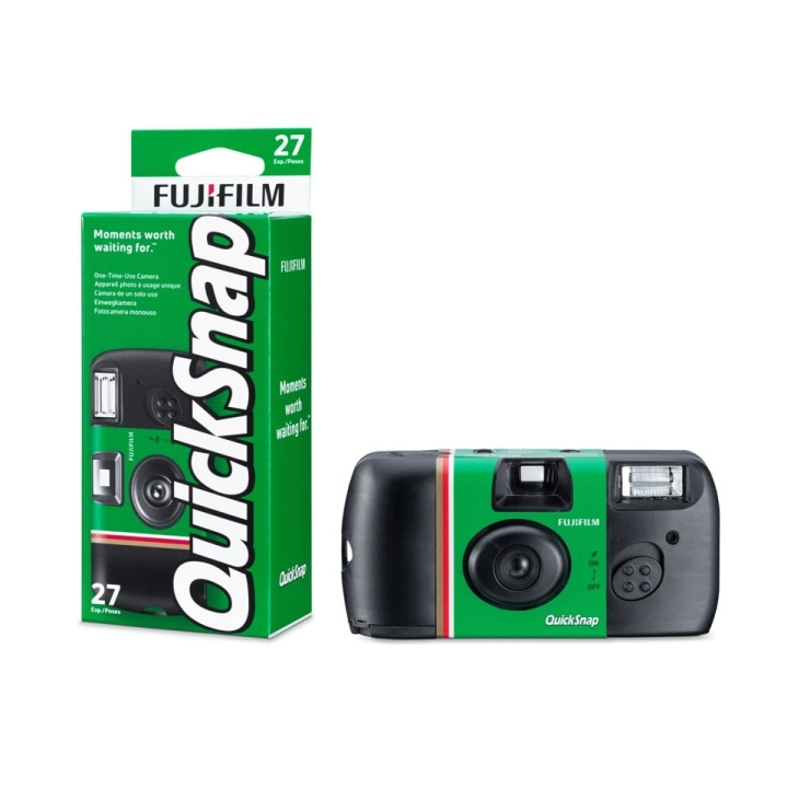 Fuji QuickSnap Flash 400 Kertakäyttökamera ryhmässä KODINELEKTRONIIKKA / Valokuvat & Videot / Kamerat @ TP E-commerce Nordic AB (D31175)