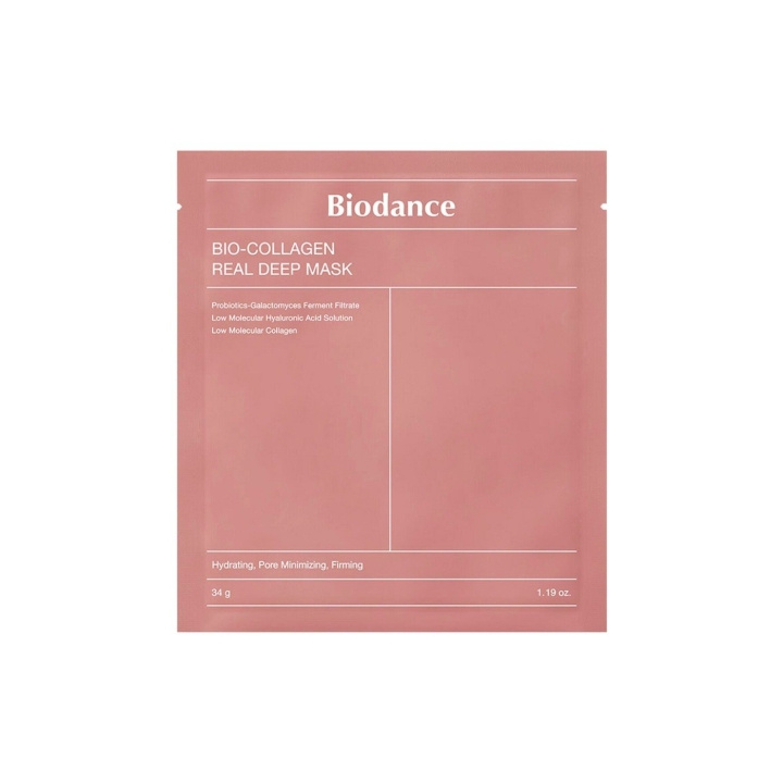 Biodance Bio-Collagen Real Deep Mask ryhmässä KAUNEUS JA TERVEYS / Ihonhoito / Kasvot / Naamiot @ TP E-commerce Nordic AB (D31222)