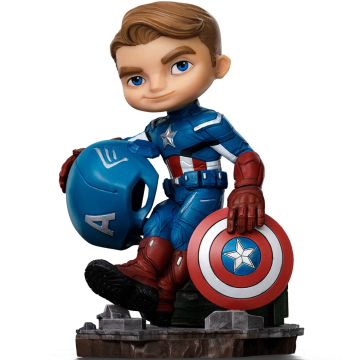 Iron Studios Infinity Saga - Kapteeni Amerikka Minico -figuuri ryhmässä LELUT, TUOTTEET LAPSILLE JA VAUVOILLE / Leikkikalut, Askartelu &Pelit / Figuurit, miniatyyrit ja tarvikkeet @ TP E-commerce Nordic AB (D31242)