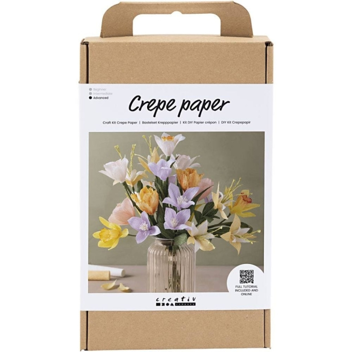 DIY Kit Kreppipaperi, 1 sarja (977534) ryhmässä URHEILU, VAPAA-AIKA JA HARRASTUS / Harrastus / DIY Kit @ TP E-commerce Nordic AB (D31261)