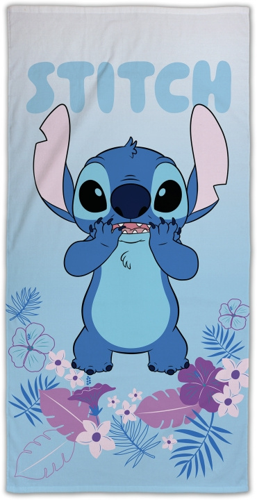 Disney Pyyhe - 70x140 cm - Stitch (STITCH GH-AM-18 V3) ryhmässä KOTI, TALOUS JA PUUTARHA / Kylpyhuone / Pyyhkeet @ TP E-commerce Nordic AB (D31279)
