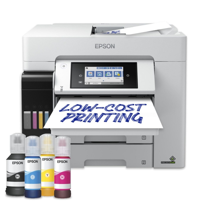 Epson EcoTank ET-5885 A4-monitoimilaite valkoinen ryhmässä TIETOKOONET & TARVIKKEET / Tulostimet & Tarvikkeet / Tulostimet / 3D-tulostin & Tarvikkeet / Skrivare @ TP E-commerce Nordic AB (D31330)
