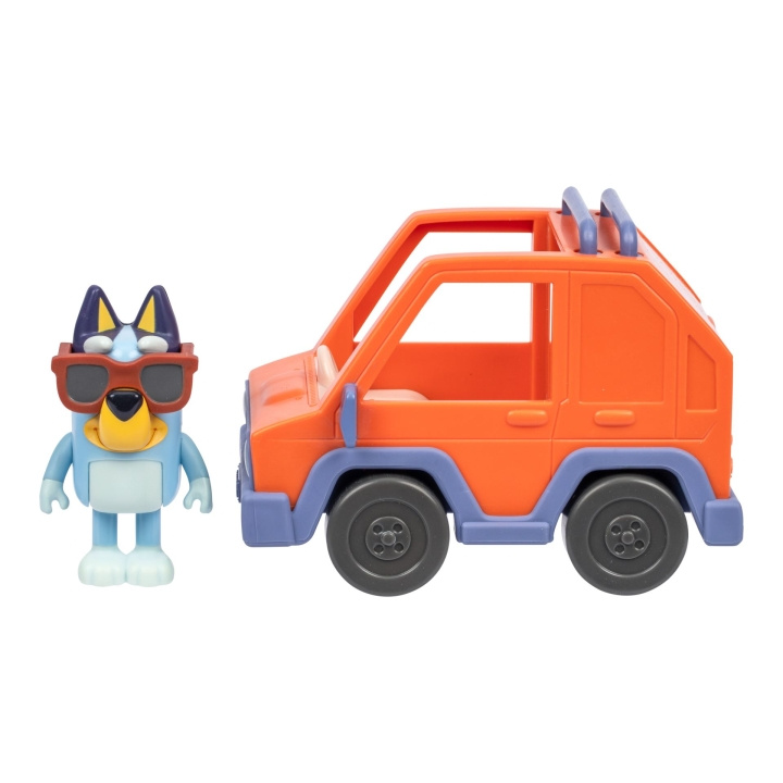 Bluey Perusajoneuvo - 4WD ja Bluey ryhmässä LELUT, TUOTTEET LAPSILLE JA VAUVOILLE / Leikkikalut, Askartelu &Pelit / Figuurit, miniatyyrit ja tarvikkeet @ TP E-commerce Nordic AB (D31354)