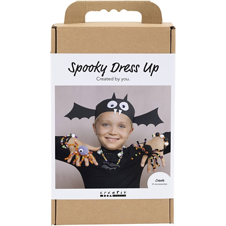 Craft Kit Spooky Accessories - Puvut ja korut - halloween värit (977841) ryhmässä LELUT, TUOTTEET LAPSILLE JA VAUVOILLE / Leikkikalut, Askartelu &Pelit / Käsityöt @ TP E-commerce Nordic AB (D31402)