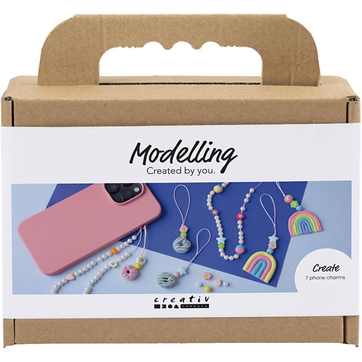 Mini Craft Kit Modelling - Mobile charm - valikoituja värejä (977850) ryhmässä URHEILU, VAPAA-AIKA JA HARRASTUS / Harrastus / DIY Kit @ TP E-commerce Nordic AB (D31408)