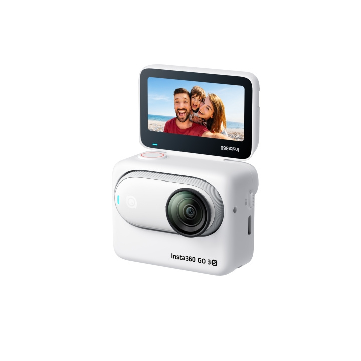 Insta360 GO 3S SE Arctic White 128GB ryhmässä URHEILU, VAPAA-AIKA JA HARRASTUS / Action-kamerat & Tarvikkeet / Actionkamerat @ TP E-commerce Nordic AB (D31430)