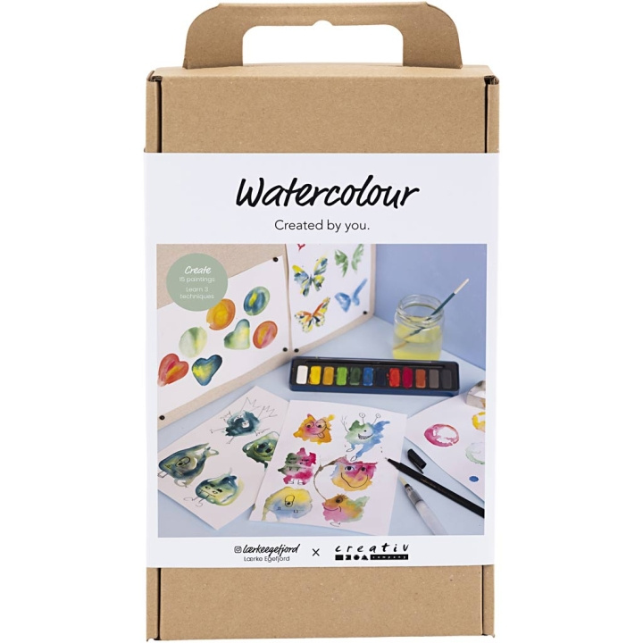 Creative Toys Creativ - askartelupakkaus vesiväri, 1 pakkaus - (977768) ryhmässä LELUT, TUOTTEET LAPSILLE JA VAUVOILLE / Leikkikalut, Askartelu &Pelit / Käsityöt @ TP E-commerce Nordic AB (D31438)