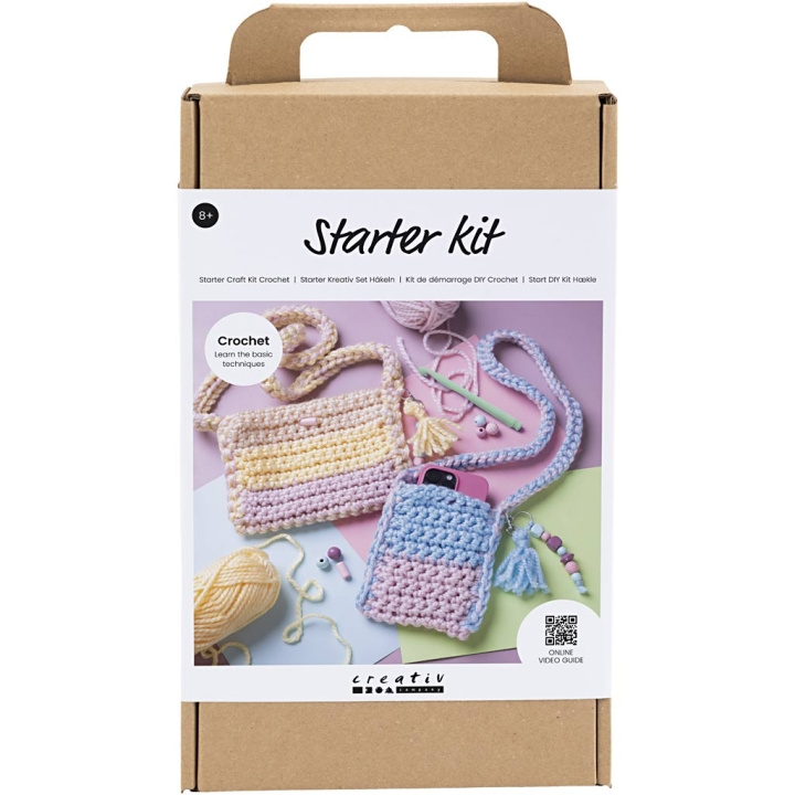DIY Kit Aloituspakkaus - Chrocet (977669) ryhmässä URHEILU, VAPAA-AIKA JA HARRASTUS / Harrastus / DIY Kit @ TP E-commerce Nordic AB (D31462)