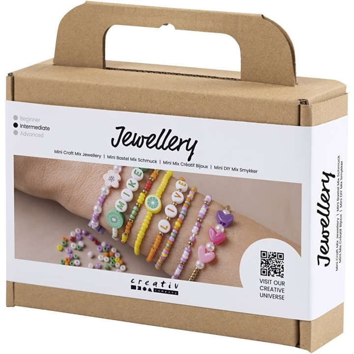 DIY Kit DIY Mix - Minikorut - Värikkäät rannekorut (977616) ryhmässä URHEILU, VAPAA-AIKA JA HARRASTUS / Harrastus / DIY Kit @ TP E-commerce Nordic AB (D31473)