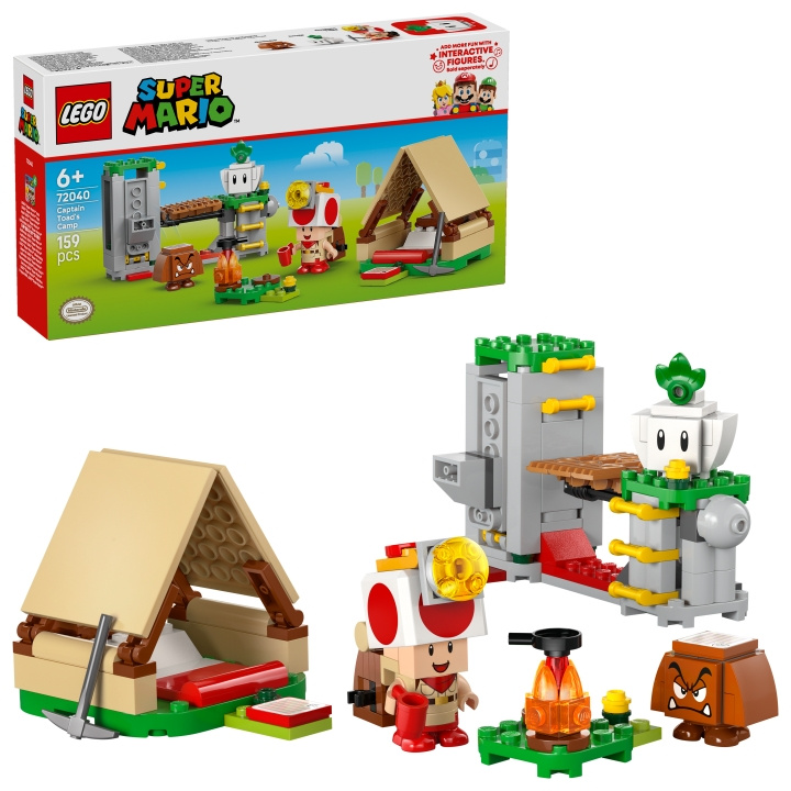 LEGO Super Mario - Kapteeni Rupikonnan leiri (72040) ryhmässä LELUT, TUOTTEET LAPSILLE JA VAUVOILLE / Leikkikalut, Askartelu &Pelit / Rakennuslelut / Lego @ TP E-commerce Nordic AB (D31499)