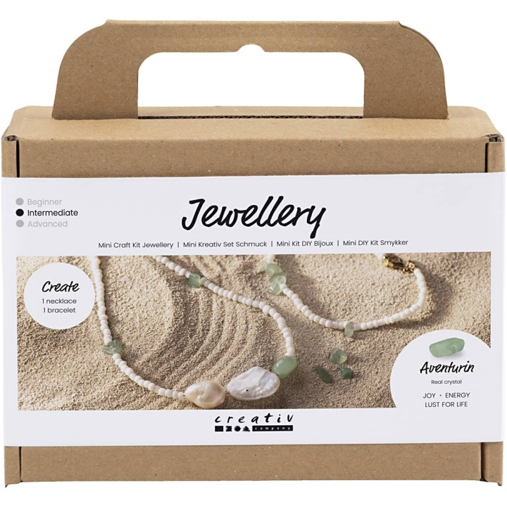 DIY Kit Mini askartelusarja - korut (977679) ryhmässä URHEILU, VAPAA-AIKA JA HARRASTUS / Harrastus / DIY Kit @ TP E-commerce Nordic AB (D31542)