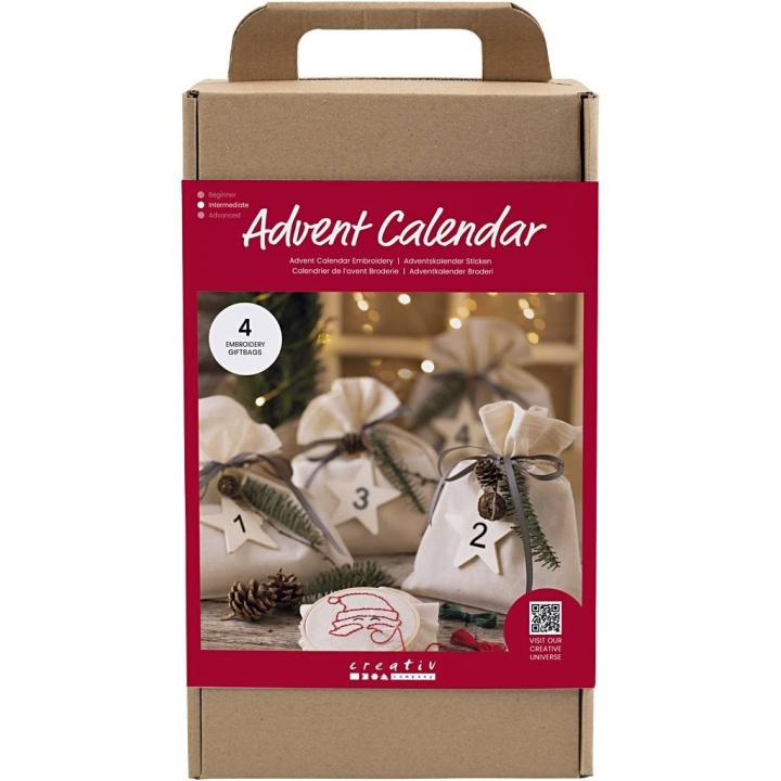 DIY Kit Adventtikalenteri- kirjonta (977602) ryhmässä URHEILU, VAPAA-AIKA JA HARRASTUS / Harrastus / DIY Kit @ TP E-commerce Nordic AB (D31544)