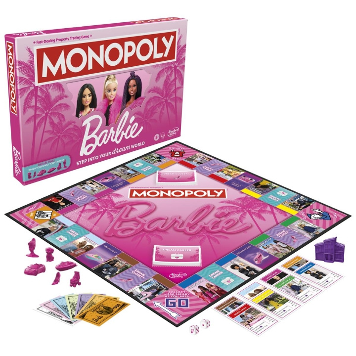 Hasbro gaming Lautapeli Monopoly Barbie (EN)