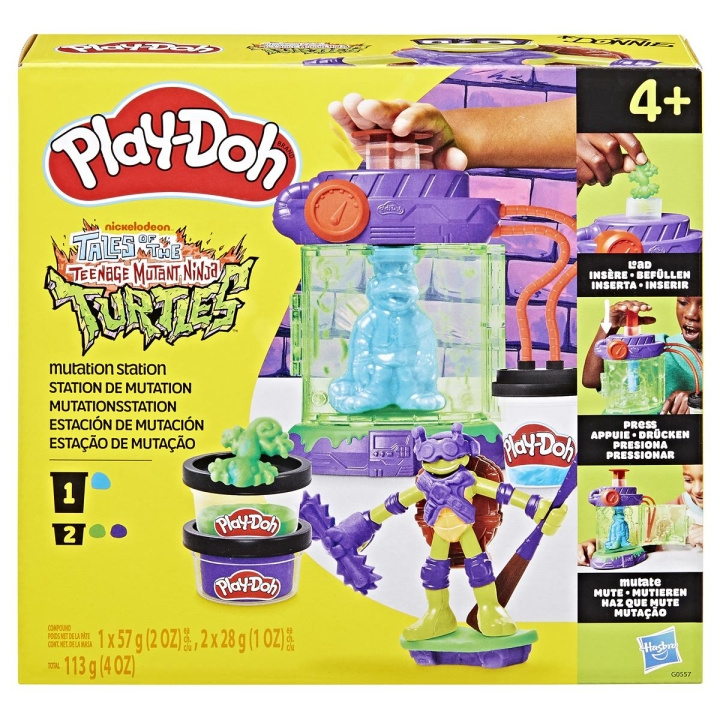 PLAY-DOH Teenage Mutant Ninja Turtles Mutation Station ryhmässä LELUT, TUOTTEET LAPSILLE JA VAUVOILLE / Leikkikalut, Askartelu &Pelit / Lelusarja @ TP E-commerce Nordic AB (D31593)