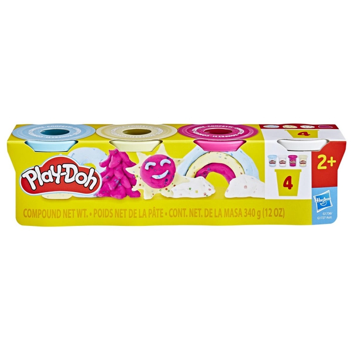 PLAY-DOH Specialty Compound Confetti 4 Pack ryhmässä LELUT, TUOTTEET LAPSILLE JA VAUVOILLE / Leikkikalut, Askartelu &Pelit / Lelusarja @ TP E-commerce Nordic AB (D31595)