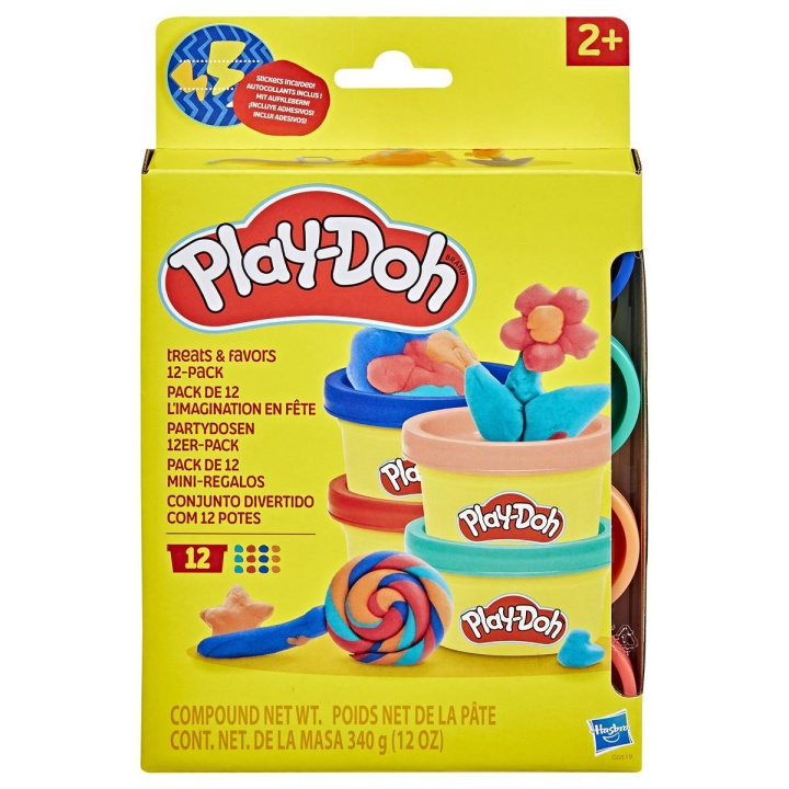 PLAY-DOH Treats And Favors 12 Pack ryhmässä LELUT, TUOTTEET LAPSILLE JA VAUVOILLE / Leikkikalut, Askartelu &Pelit / Lelusarja @ TP E-commerce Nordic AB (D31660)