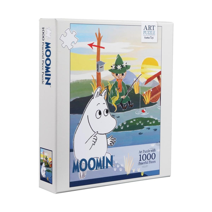 Moomin Palapeli 1000 Pcs Art Puzzle On Bridge ryhmässä URHEILU, VAPAA-AIKA JA HARRASTUS / Harrastus / Palapeli @ TP E-commerce Nordic AB (D31671)