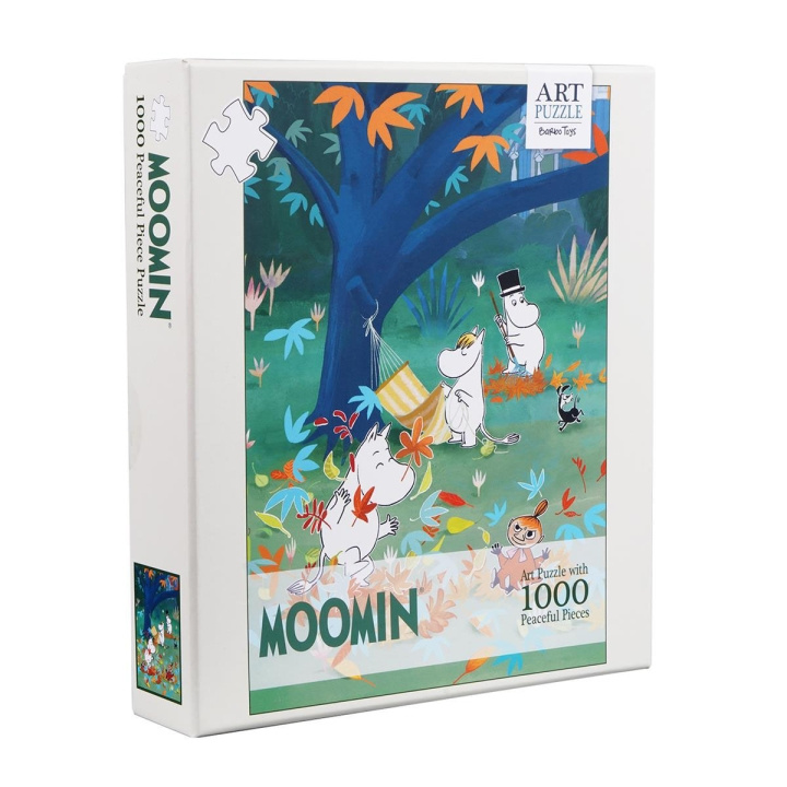 Moomin Palapeli 1000 Pcs Art Puzzle In The Forest ryhmässä URHEILU, VAPAA-AIKA JA HARRASTUS / Harrastus / Palapeli @ TP E-commerce Nordic AB (D31672)