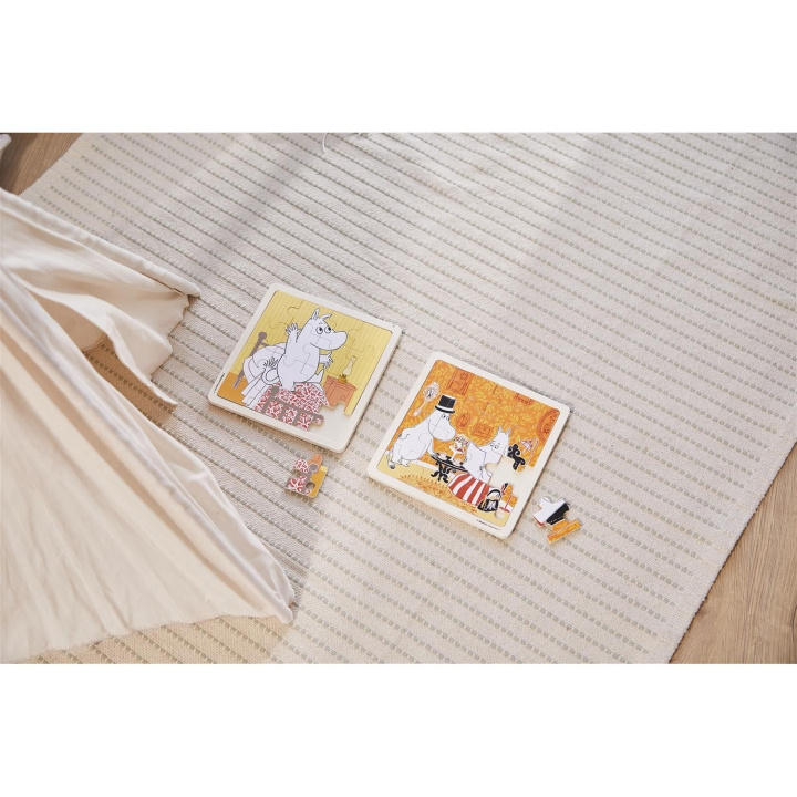 Moomin Palapeli 16 Pcs Wooden Puzzle Bedtime Jumping ryhmässä LELUT, TUOTTEET LAPSILLE JA VAUVOILLE / Leikkikalut, Askartelu &Pelit / Lasten palapeli @ TP E-commerce Nordic AB (D31674)