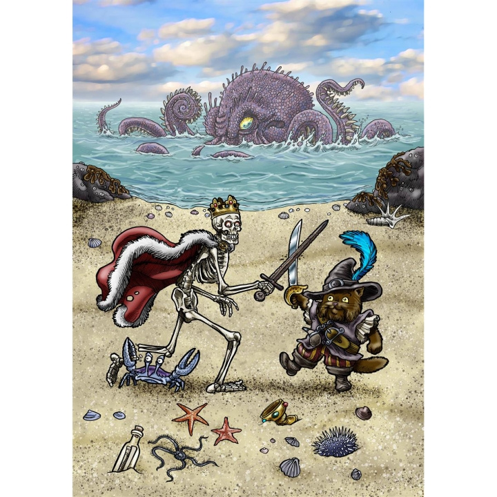 SPELKORTSFÖRLAGET Peli Kattelurerna & Skatten (SE/DK/NO/EN) ryhmässä LELUT, TUOTTEET LAPSILLE JA VAUVOILLE / Peli / Lautapelit @ TP E-commerce Nordic AB (D31687)