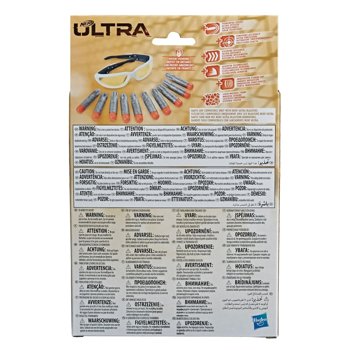 Nerf Ultra Täyttöpakkaus Ultra Refill 10-Pk W/ Vision Gear Näkövarusteet ryhmässä LELUT, TUOTTEET LAPSILLE JA VAUVOILLE / Leikkikalut, Askartelu &Pelit / Toimintapeli @ TP E-commerce Nordic AB (D31697)
