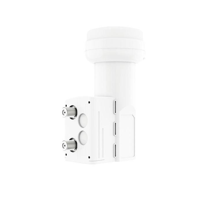 Hama Universal LNB Twin Valkoinen ryhmässä KODINELEKTRONIIKKA / Ääni & Kuva / TV & Tarvikkeet / Antennit & Tarvikkeet @ TP E-commerce Nordic AB (D31716)