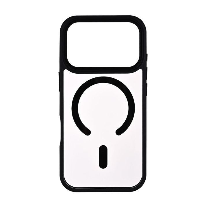 Onsala Puhelimen suojakuori Bumper MagSeries Musta & Läpinäkyvä - iPhone 17 Pro ryhmässä ÄLYPUHELIMET JA TABLETIT / Puhelimen suojakotelo / Apple / iPhone 17 @ TP E-commerce Nordic AB (D31736)