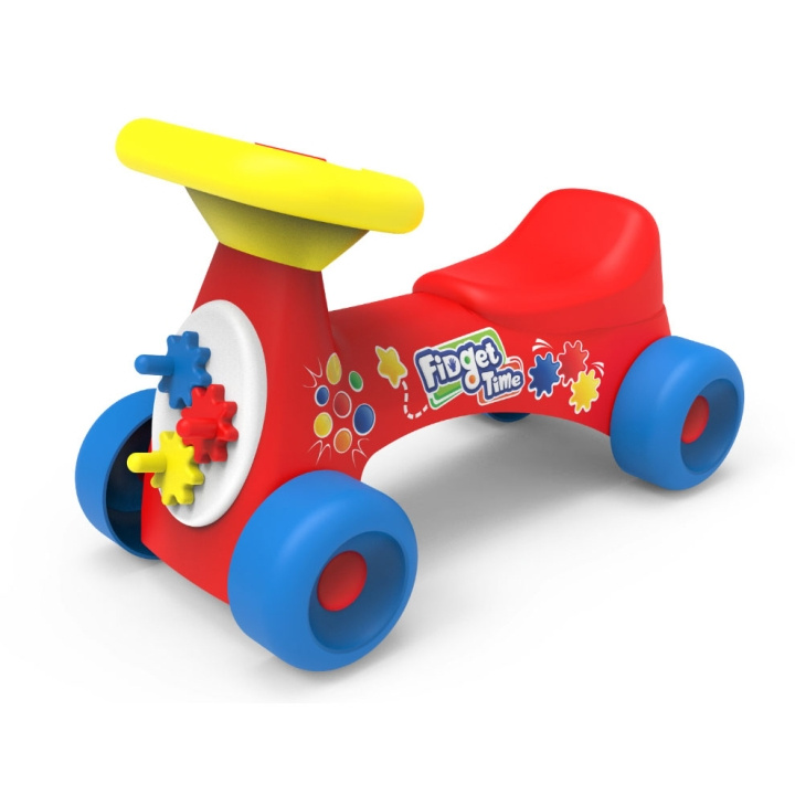 JAKKS Pacific Ride On Fidget Time Röd ryhmässä LELUT, TUOTTEET LAPSILLE JA VAUVOILLE / Leikkikalut, Askartelu &Pelit / Leikkiautot @ TP E-commerce Nordic AB (D31933)