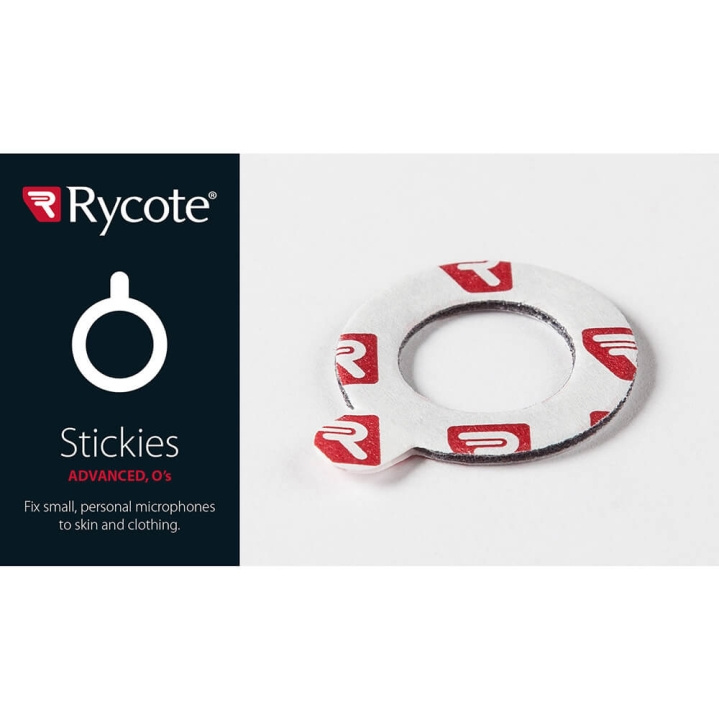 Rycote Stickies Advanced 23mm O´s 25-Pack ryhmässä KODINELEKTRONIIKKA / Ääni & Kuva / Kädessä pidettävät mikrofonit @ TP E-commerce Nordic AB (D31939)