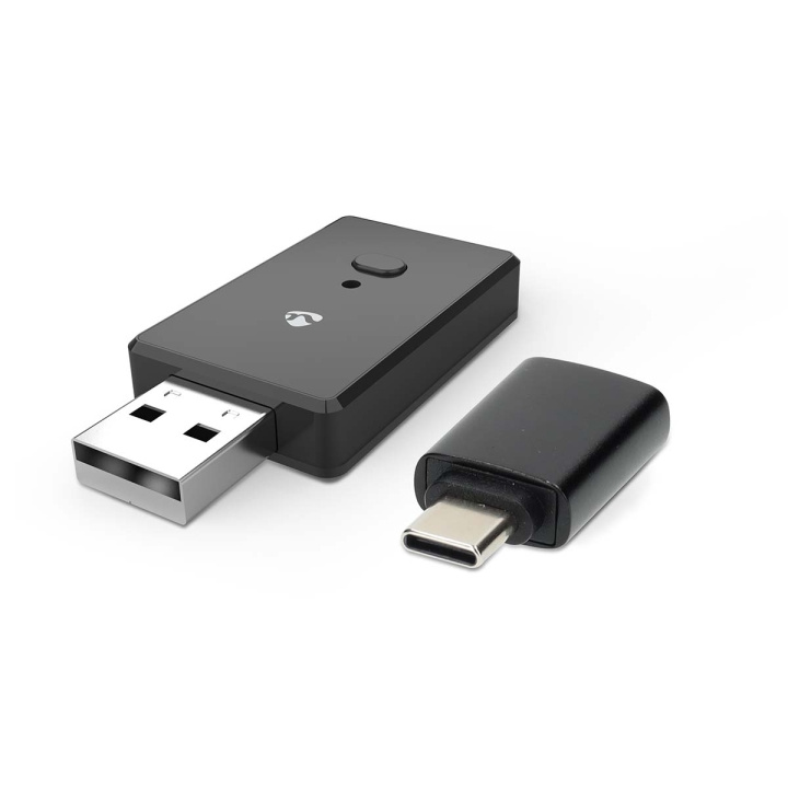 Nedis Wireless Car Audio Adapter | Android Auto / Apple Carplay | AAC / SBC | Black ryhmässä AUTO / Auton äänijärjestelmä & Multimedia / Muut @ TP E-commerce Nordic AB (D31993)