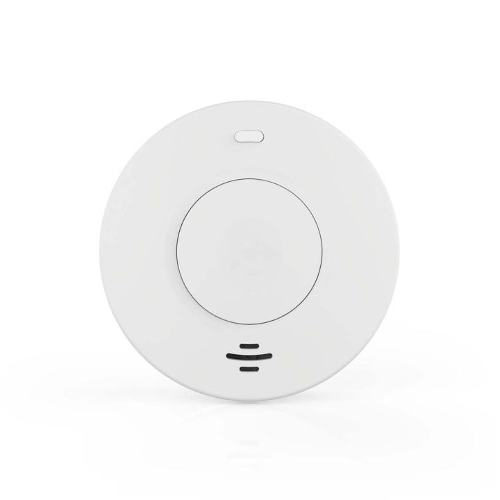 Nedis SmartLife Smoke Detector | Wi-Fi | Battery Powered | Sensor life cycle: 10 year | EN 14604 | Max. battery life: 120 Months ryhmässä KOTI, TALOUS JA PUUTARHA / Hälytys ja turvallisuus / Palo, savu, kaasu / Palovaroittimet @ TP E-commerce Nordic AB (D32010)