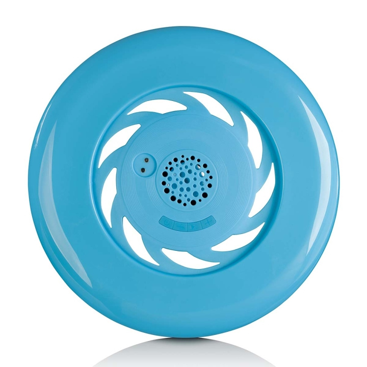 AXXION Bluetooth-kaiutin Frisbee Blue ryhmässä KODINELEKTRONIIKKA / Ääni & Kuva / Kaiuttimet & Tarvikkeet / Bluetooth-kaiutin / Kannettavat kaiuttimet @ TP E-commerce Nordic AB (D32115)