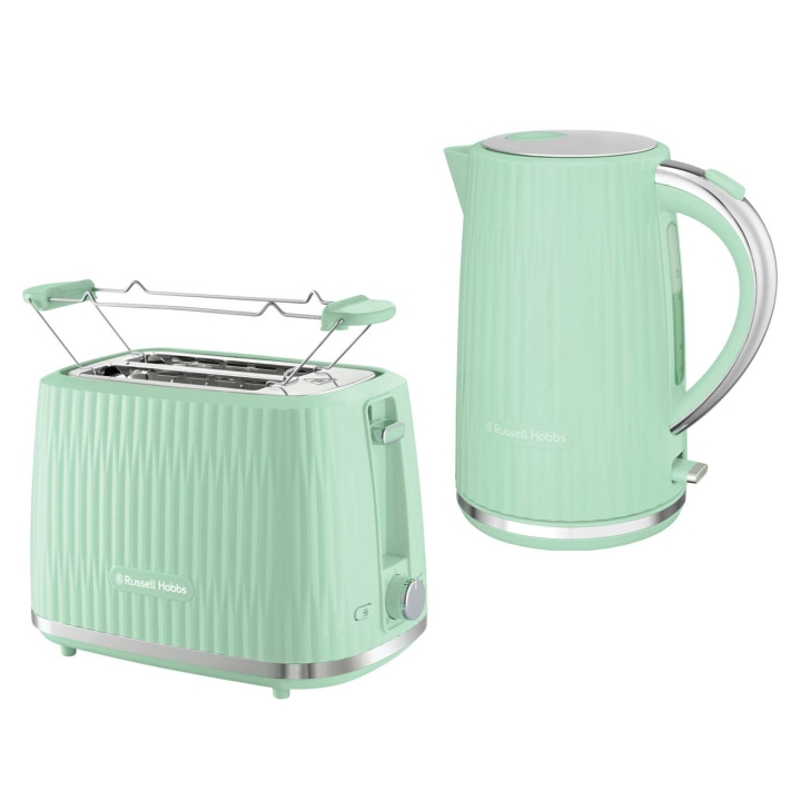 Russell Hobbs Pack Pistaasipähkinä Eden vedenkeitin/paahdin ryhmässä KOTI, TALOUS JA PUUTARHA / Kodinkoneet / Vesi ja mehu / Vedenkeitin @ TP E-commerce Nordic AB (D32476)