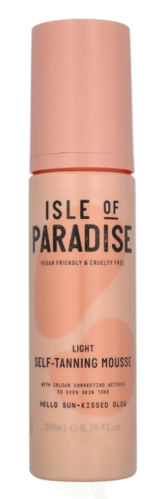 Isle of Paradise Self-Tanning Mousse 200 ml Light ryhmässä KAUNEUS JA TERVEYS / Ihonhoito / Rusketus / Itseruskettava @ TP E-commerce Nordic AB (D32522)