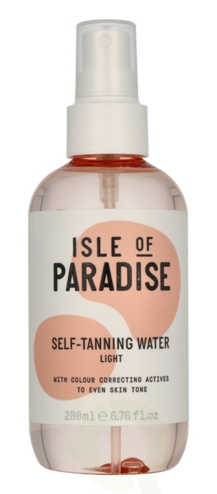 Isle of Paradise Self-Tanning Water 200 ml Light ryhmässä KAUNEUS JA TERVEYS / Ihonhoito / Rusketus / Itseruskettava @ TP E-commerce Nordic AB (D32523)