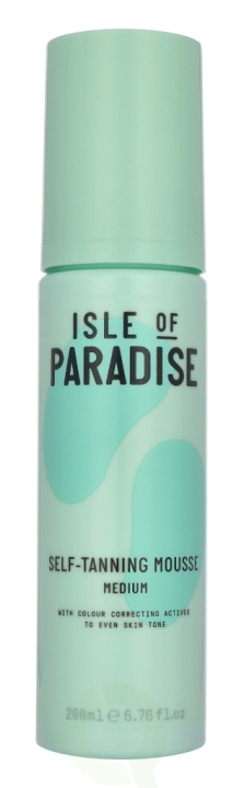 Isle of Paradise Self-Tanning Mousse 200 ml Medium ryhmässä KAUNEUS JA TERVEYS / Ihonhoito / Rusketus / Itseruskettava @ TP E-commerce Nordic AB (D32526)