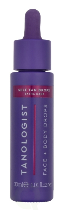Tanologist Self Tan Drops Face + Body Drops 30 ml Extra Dark ryhmässä KAUNEUS JA TERVEYS / Ihonhoito / Rusketus / Itseruskettava @ TP E-commerce Nordic AB (D32536)