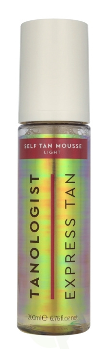 Tanologist Self Tan Mousse Express Tan 200 ml Light ryhmässä KAUNEUS JA TERVEYS / Ihonhoito / Rusketus / Itseruskettava @ TP E-commerce Nordic AB (D32547)