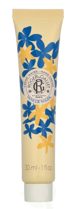 Roger & Gallet Beneficial Hand Cream Vanille Soleil 30 ml ryhmässä KAUNEUS JA TERVEYS / Manikyyri/Pedikyyri / Käsirasva @ TP E-commerce Nordic AB (D32551)