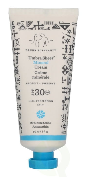 Drunk Elephant Umbra Sheer Mineral Cream 60 ml ryhmässä KAUNEUS JA TERVEYS / Ihonhoito / Kehon hoito / Vartalovoide @ TP E-commerce Nordic AB (D32559)