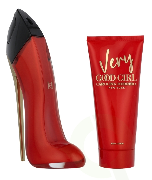 Carolina Herrera Very Good Girl Giftset 180 ml Edp Spray 80 ml/Body Lotion 100ml ryhmässä KAUNEUS JA TERVEYS / Lahjapakkaukset / Naisten lahjapakkaukset @ TP E-commerce Nordic AB (D32561)