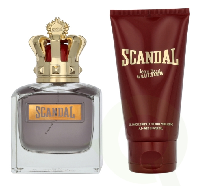 Jean Paul Gaultier Scandal Pour Homme Giftset 175 ml Edt Spray 100ml/Shower Gel 75ml ryhmässä KAUNEUS JA TERVEYS / Lahjapakkaukset / Miesten lahjapakkaukset @ TP E-commerce Nordic AB (D32562)