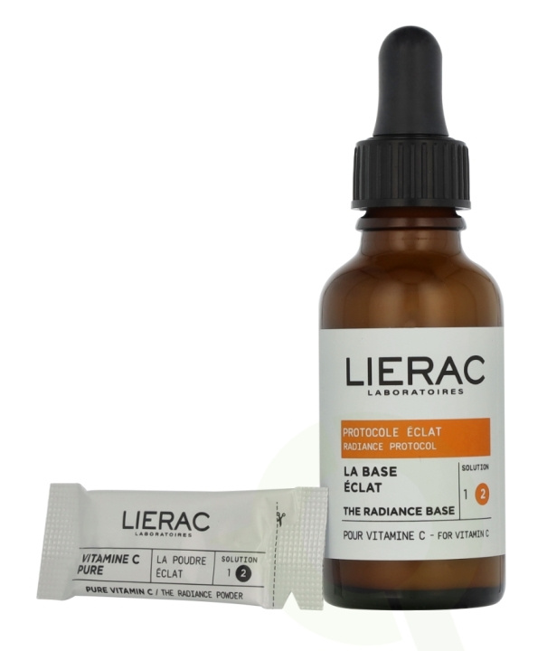 Lierac Paris Lierac Radiance Protocol Set 32.8 ml Concentrated Serum C 30ml/Vitamin C Pure Sachets 14 x 0,2g ryhmässä KAUNEUS JA TERVEYS / Ihonhoito / Kasvot / Seerumit iholle @ TP E-commerce Nordic AB (D32573)