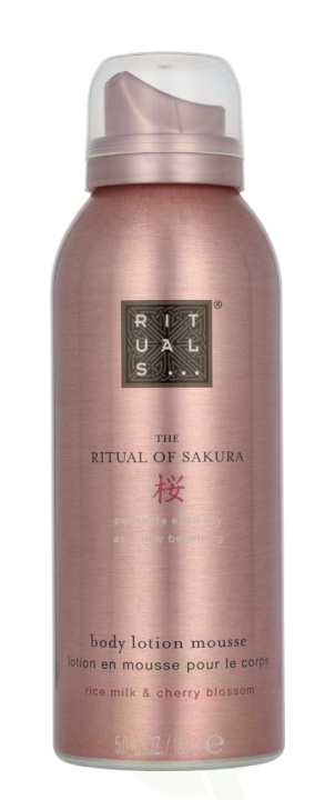 Rituals Sakura Body Lotion Mousse 150 ml ryhmässä KAUNEUS JA TERVEYS / Ihonhoito / Kehon hoito / Vartalovoide @ TP E-commerce Nordic AB (D32611)