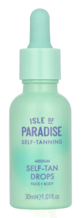 Isle of Paradise Self-Tan Drops Face + Body 30 ml Medium ryhmässä KAUNEUS JA TERVEYS / Ihonhoito / Rusketus / Itseruskettava @ TP E-commerce Nordic AB (D32623)