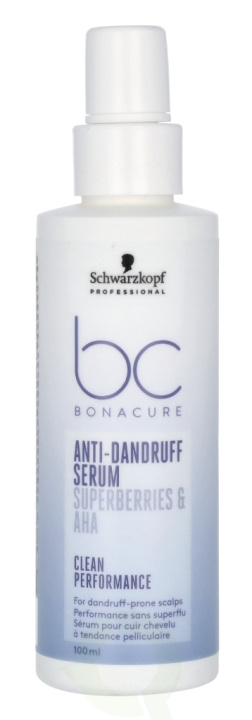 Schwarzkopf Bonacure Clean Performance Anti-Dandruff Serum 100 ml Superberries & Aha ryhmässä KAUNEUS JA TERVEYS / Hiukset &Stailaus / Hiustenhoito / Hiusseerumit @ TP E-commerce Nordic AB (D32661)