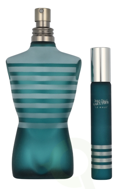 Jean Paul Gaultier Le Male Giftset 145 ml Edt Spray 125ml/Edp Spray 20ml ryhmässä KAUNEUS JA TERVEYS / Lahjapakkaukset / Miesten lahjapakkaukset @ TP E-commerce Nordic AB (D32665)