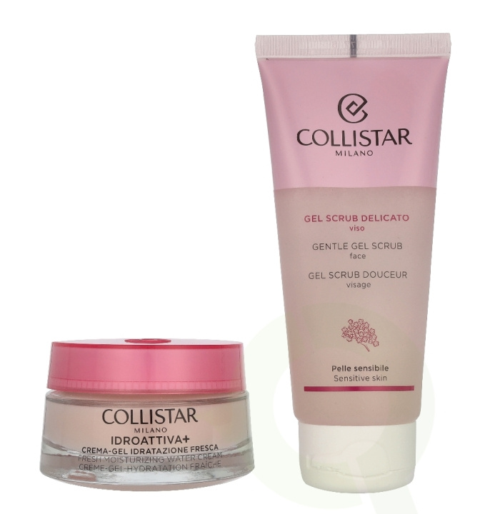 Collistar Idroattiva Set 150 ml Fresh Hydration Cream-Gel 50ml/Gentle Scrub 100 ml ryhmässä KAUNEUS JA TERVEYS / Ihonhoito / Kasvot / Puhdistus @ TP E-commerce Nordic AB (D32831)