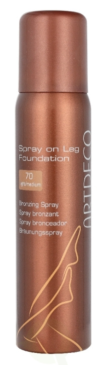 Artdeco Spray On Leg Foundation 100 ml #70 Light/Medium ryhmässä KAUNEUS JA TERVEYS / Meikit / Meikit Kasvot / Meikkivoide @ TP E-commerce Nordic AB (D32873)